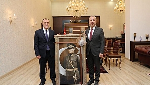 BAŞKAN BABAOĞLU, VALİ KALDIRIM'I ZİYARET ETTİ...