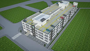 Başkan Yüce 589 araçlık katlı otopark projesini paylaştı