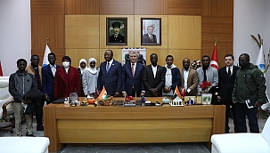 Başkan Yüce Nijer başbakanını ağırladı