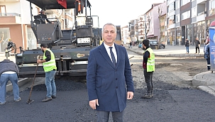 BEŞTEPELER’DE ASFALT ÇALIŞMASI BAŞLADI