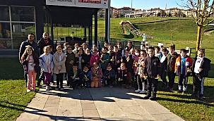 Büyükşehir Ayçiçeği Vadisi’nde hem eğlenip hem öğrendiler