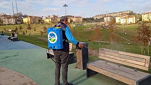 Büyükşehir dezenfekte çalışmalarını sürdürüyor