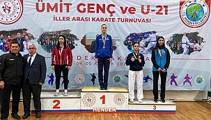 Karate Turnuvasında Büyükşehir’den 6 madalya