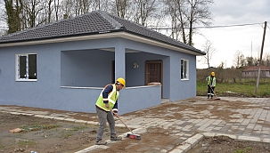 Yeni muhtarlık binaları göz kamaştırıyor...