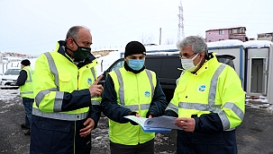 Büyükşehir 7/24 Kar Nöbetinde