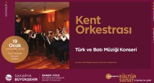 Kent Orkestrası Ziya Taşkent’te Sahne Alacak