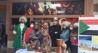 Uluslararası öğrenci buluşması...