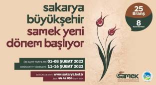 8 merkez, 25 branş...