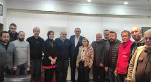 Başkan Alişan'dan Hendek ziyareti