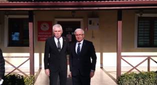 Başkan Ergül, Erdal Erdem'i ziyaret etti