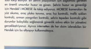 Eski Başkan İnci'den MOBESE Masalı...