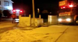 İtfaiye zamanında geldi!