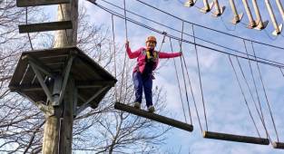 Macera Parkına 450 öğrenci misafir oldu