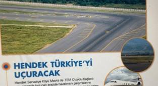 Uçağa binmeyen Hendekli kalmayacak!