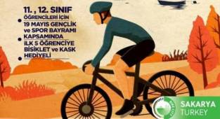 ‘Bisiklet dostu Sakarya’yı’ en iyi resmeden ödülün sahibi olacak