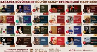 Büyükşehir Mart Kültür Sanat Takvimi açıklandı.