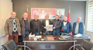 CHP İlçe Teşkilatına Almanak Ziyareti