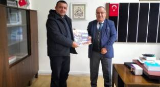 Hendek Vergi Dairesi Müdürü Sümer Tepe'ye Almanak ziyareti!