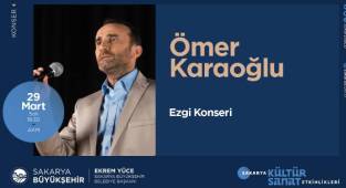 Ömer Karaoğlu konseri 29 Mart’ta AKM’de 