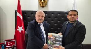 Başkan Demirel'e Almanak Ziyareti