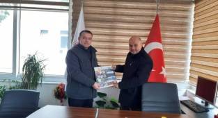 BAŞKAN KADİR YAĞLI'YA ALMANAK ZİYARETİ