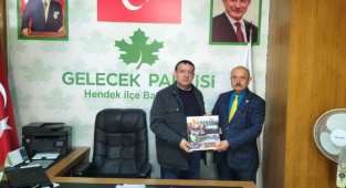 Başkan Musa Akıcı'ya Almanak Ziyareti...