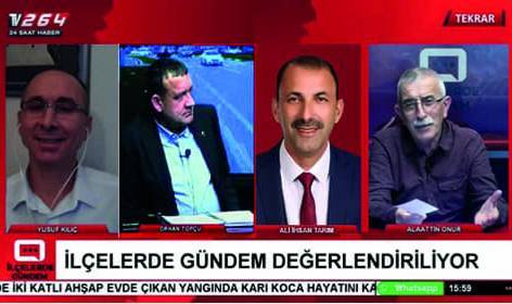 İlçelerde Gündem Programında Hendek'teki gelişmeler konuşulacak...