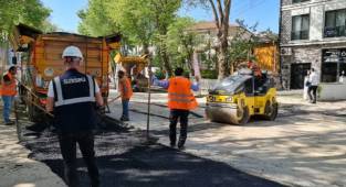 O cadde yeniden trafiğe açıldı