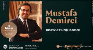 Ramazan etkinliklerine Mustafa Demirci konuk olacak