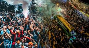 TRABZONSPOR VE SAKARYASPOR'UN ŞAMPİYONLUK KUTLAMALARI...