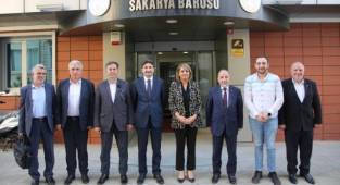 ÜSTÜN'DEN BARO BAŞKANINA ZİYARET