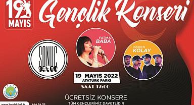 19 MAYISA ÖZEL GENÇLİK KONSERİ