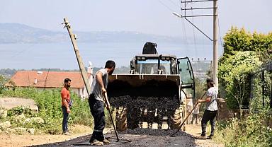 Büyükşehir’den Mahmudiye’ye Güçlü Altyapı Ve 200 Ton Asfalt