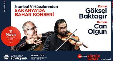 Kültür etkinlikleri ‘Sakarya’da Bahar’ Konseri ile devam ediyor