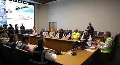 357 personel 205 araç ile yağışlara hazırız...