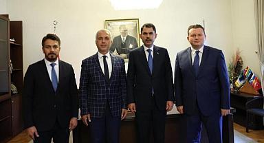 Bakan Kurum ile görüştüler...