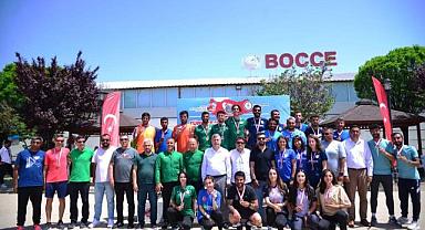 Bir başarıda Bocce branşında geldi