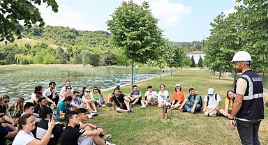 Büyükşehir yurtdışından gelen öğrencileri su politikalarıyla bilinçlendirdi