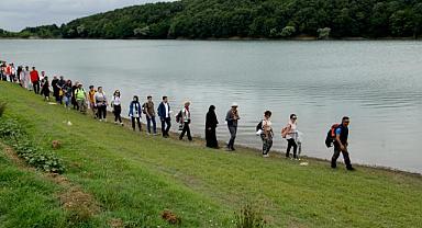 Doğa yürüyüşünün adresi Aslanlar Göleti oldu