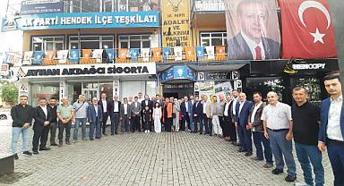 AK PARTİ BAYRAMLAŞTI...