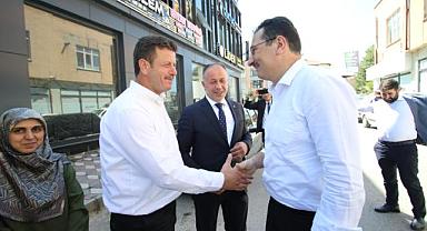 Ali İhsan Yavuz Akyazı’da Temaslarda Bulundu