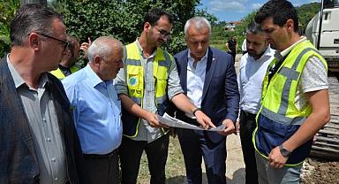 Başkan Babaoğlu ve Namlı'dan saha gezileri...