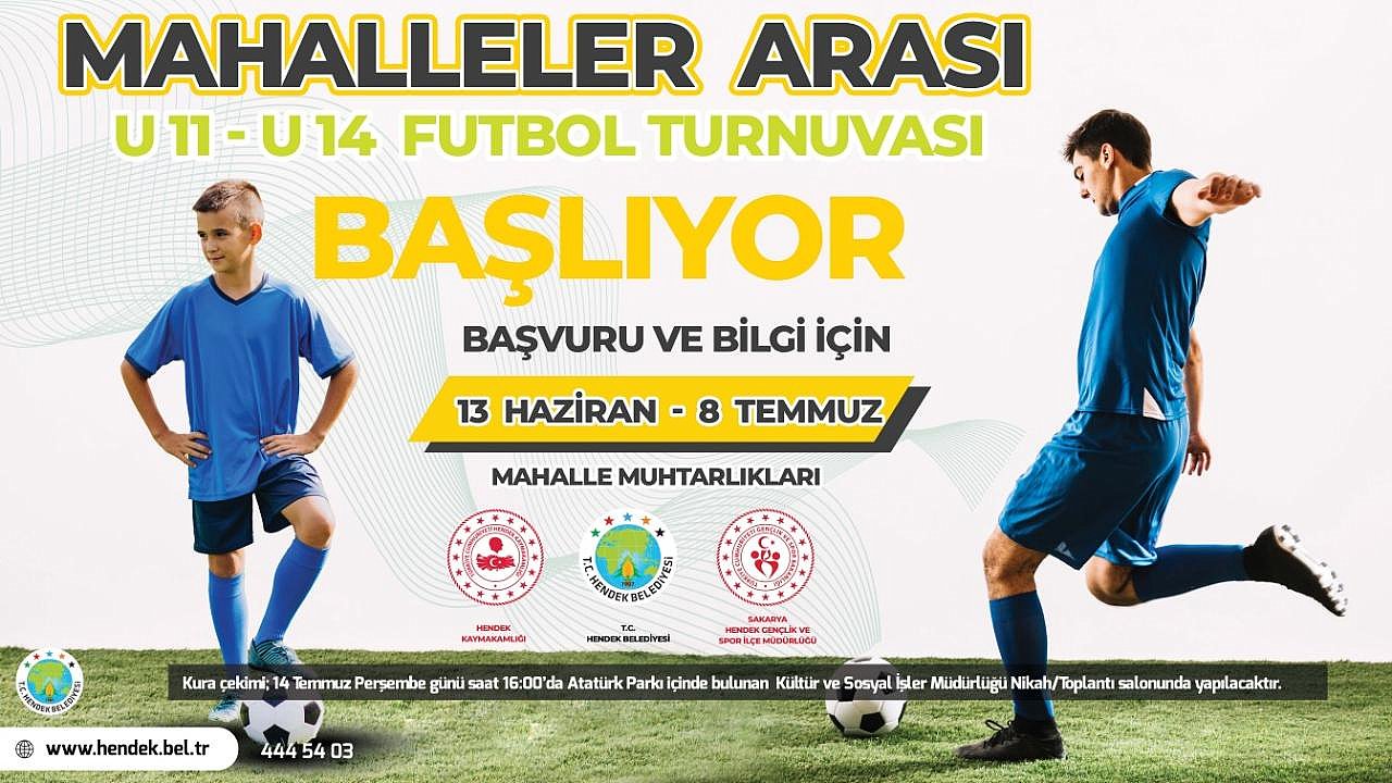 MAHALLELER ARASI TURNUVADA BAŞVURU SÜRESİ UZATILDI