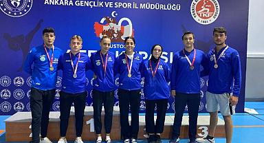 HENDEKLİ KARATECİLER ANKARA’DAN MADALYA İLE DÖNDÜLER