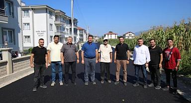 Başkan Soykan, Akyazı'nın merkezinde asfalt şantiyesi kurdu!