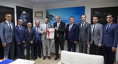 Başkan Yüce’den SASKİ’ye tebrik!