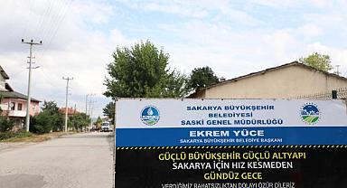 Büyükşehir, altyapı çalışmalarını aralıksız sürdürüyor