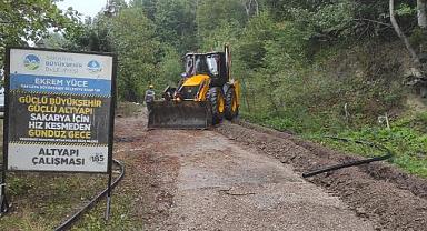 Büyükşehir bir bölgeyi daha kaliteli ve kesintisiz içme suyuna kavuşturdu