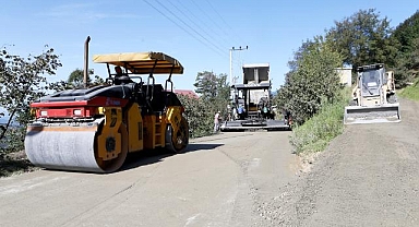 Büyükşehir'den 5 mahalleye beton yol