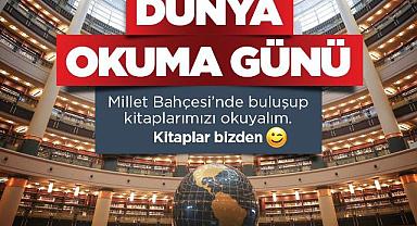 Kitapseverler Millet Bahçesi’nde bulaşacak